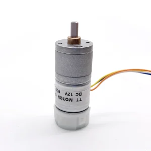Stepper Motor 2 Phase 4 Wire Brushless Stepper GM20-20BY 12v Permanent Magnet 20mm Spur Geared Stepper Motor