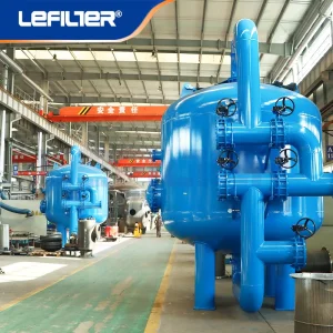 Customized Flow Rate 10-500t/H Fully Automatic Backwash Sand and Gravel Filtration System Supports Multiple Pipe Diameters