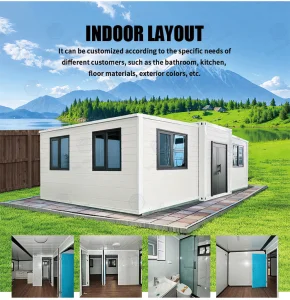 Z Type Folding Container House Casa Prefabricada