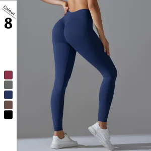 High Waist Seamless Yoga Leggings for Women