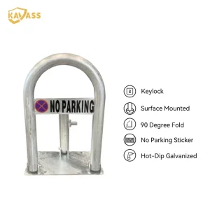 Custom KAVASS Fold Down Bollard