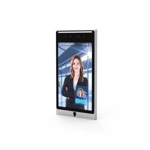 Easco Non-Poe Aviation-Grade Aluminum Alloy Biometric Face Recognition Attendance Terminal with USB2.0 Port for Data Transmission