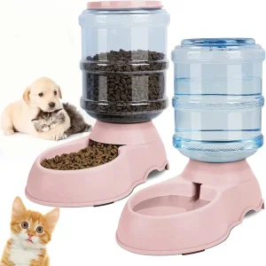 Automatic Water Dispenser Large Capacity Pet Feeder for Small Large Dog Food Bowl