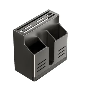 Multi-Functional Storage Box &amp; Knife Block Integrated Kitchen Wall-Mounted Storage Rack