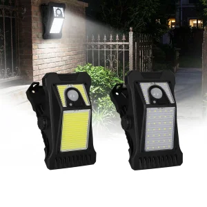 Solar Motion Sensor LED Wall Light