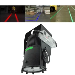 Marcador de Zona de Despeje de Equipos Pesados Proyector de Luz LED de Línea Virtual para Barrera de Seguridad Visual de Maquinaria Industrial