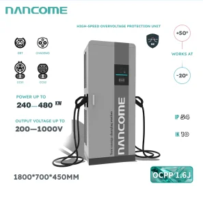 Nancome Industrial High Power Charging Station for Bus Depot Charging with 320kw