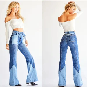Calça Jeans Feminina Cintura Alta