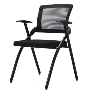 Folding Mesh Training Chair Fixed Handrails