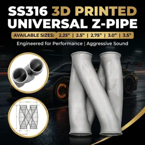 3D Printing Exhaust Pipe