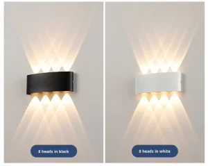 LED Wall Lamp Waterproof Outdoor Garden