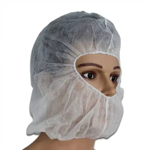 Disposable Bouffant Cap Non-Woven Head Cover for Industrial Workshop