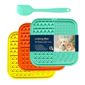 Custom Logo Silicone Dog Lick Mat