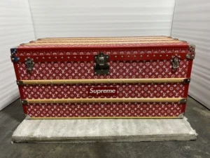 Red Monogram Trunk