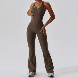 Conjunto de Roupas Ativas de Alta Qualidade com Logo Personalizado em Atacado, Sensação de Nude, Ajuste Slim, Roupas Casuais para Atividades Físicas, Roupas Respiráveis para Exercícios