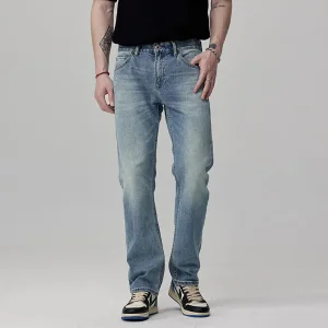 Novos Jeans Slim-Fit Personalizados para Homens