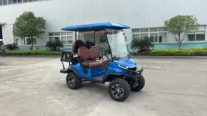 New Launched Lifted Chassis 2+2 Electric Golf Car Hunting Golf-Cart