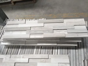 Silver Limestones Nublado Light Silk Georgette Siberian White Culture Stone