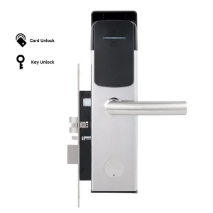 RFID Card Security Gate System Keyless Entry Safe Electric Electronic Handle Locking Keys Door Cylinders Hotel Lock