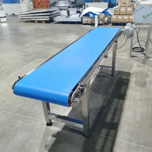 LWT Electric Food Grade Conveyor Belt Packing Line PU Belt Conveyor System