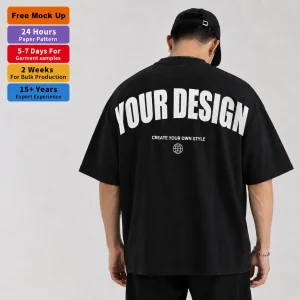 OEM Heavyweight Cotton Oversized T-Shirts