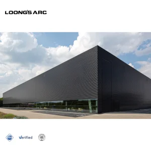 Multi-story Steel Building Commercial Warehouse Office Prefabricated Metal Structure Construction CWB CE Certified