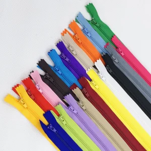 Frosted Clear Zipper