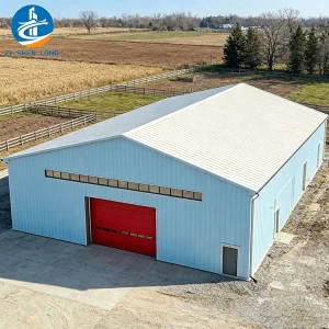 Two Story Steel Prefabricated Warehouse