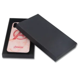 Luxury Factory Custom Cell Phone Packing Paper Boxes Cardboard Black Retail Mobile Phone Cover Mobile Phone Case Packaging Box