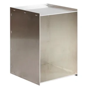 Handmade Aluminum Rivet Box Table