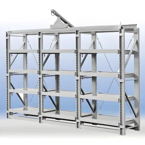 Customized Size Heavy Duty Steel Mold Rack Storage with Corrosion Protection Drawer Mould Racking System garage shelving