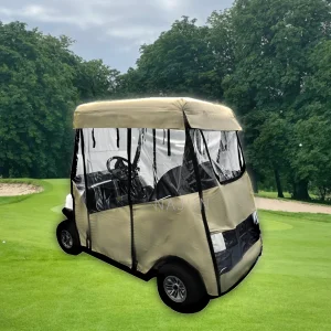 Golf Cart Club Cover In Canvas For 2 Passenger Club Car Precedent Onward &amp; Tempo Rain Cover GCC/CE Certification 70-90km Range