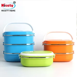 Classic Insulated Multi-Layers Stainless Steel Lunch Box Thermal Insulation Food Container
