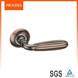 China New Door Hardware Aluminum Windows Brushed Gold Handles Gold European Style Door Lock with Lock Body Cylinder for Smart Home