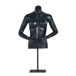 Muscular Half Body Female Mannequin Headless Sportswear Store Display Mannequin for Sale