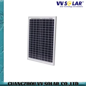 Paneles Solares Fotovoltaicos de Células de Silicio Monocristalino