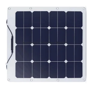 Painel Solar Flexível, 100W 60W 30W 12V Células de Silício Monocristalino ETFE Painel Solar Dobrável, Módulo PV Leve Carregador para RV Carro Van Marinha Tenda Camping