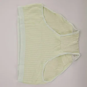 Roupa íntima feminina de algodão macio e respirável, alta conforto, acessível para o uso diário