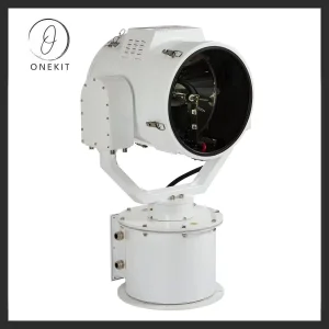 Marine Navigation Projection Search Light Anti Corrosion 3000m 5000m Projector Boat Search Stainless Steel Rotating Searching Xenon Light
