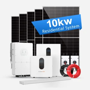 Complete Home Use Solar Energy System 3Kw 10Kw 15Kw 20Kw 30Kw Hybrid Solar Power System Solar Kits With Solar Panel