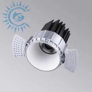 Hot Selling New Concept IP54 Waterproof Easy Installation Ceiling Recessed Aluminum 7W 10W Trimless LED COB Recessed Downlight for Interior