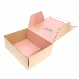 Caja de papel con cremallera premium
