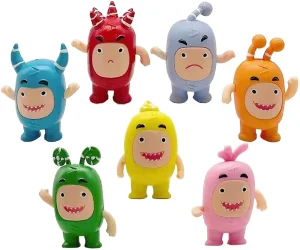 Collectible Toys Small Size Figurines Fun Made From Durable Plastic Versatile Decoration