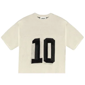 Men Sweater Mesh Knit Jersey