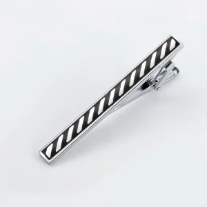 Black Enamel Tie Bars