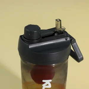 Customizable Plastic Water Bottle with Secure Packaging and Logo Print