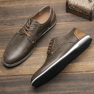 Zapatos de vestir ligeros y a la moda para hombres, ideales para reuniones sociales