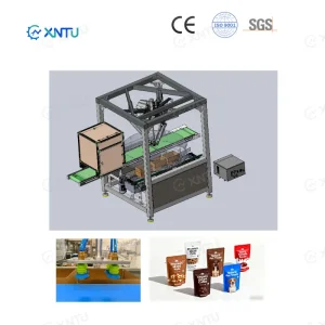 Delta Robot Tray Box Case Packer