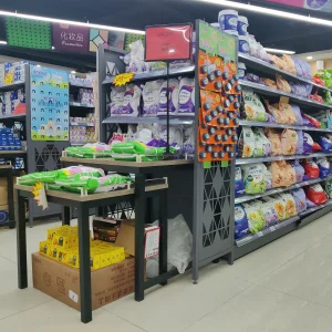 Chaoyu Supermarket Shelf Retail Store Rack Modern Gondola Shelving