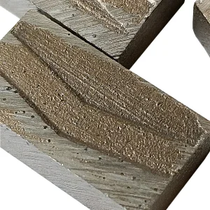 Herramientas de diamante de buena nitidez para corte de canteras, segmentos de diamante para una minería de piedra eficiente en granito y mármol